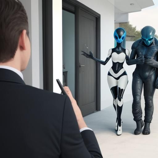 Alien Home Purchase with Real Estate Agent