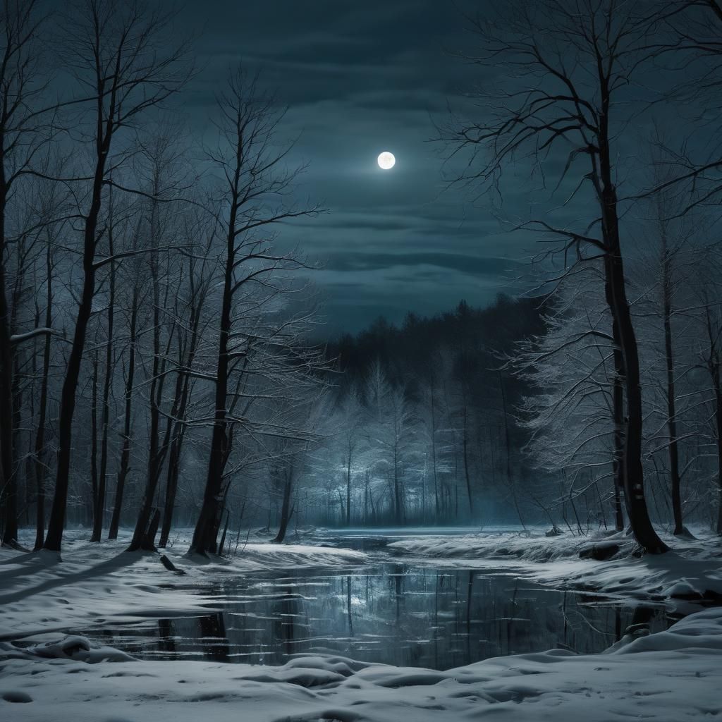 Finnish Winter Night