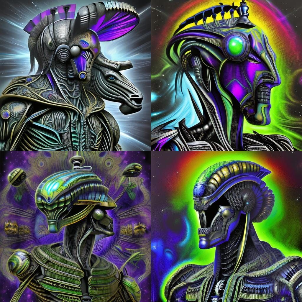 visible musculature of (Chess:39)-piece-Alien characters (Ki...