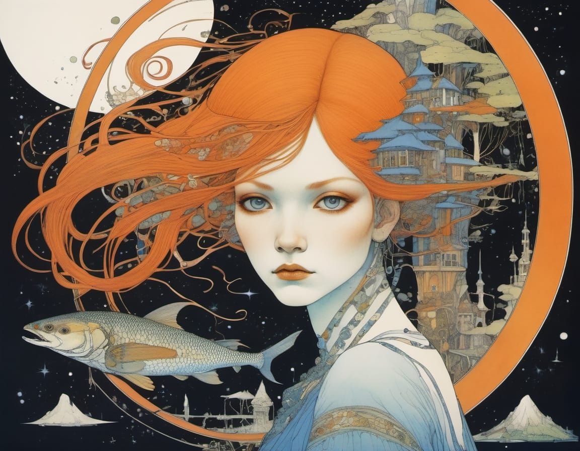 Whimsical Faeries Dance in Moonlit Forest