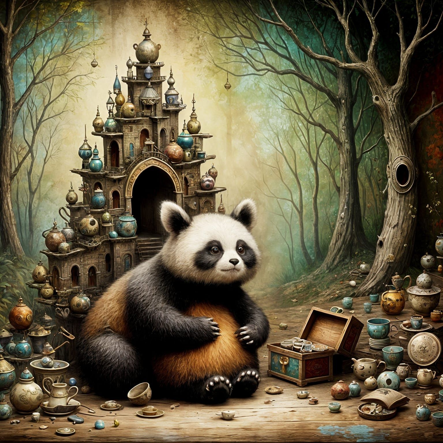 Panda In The Attic