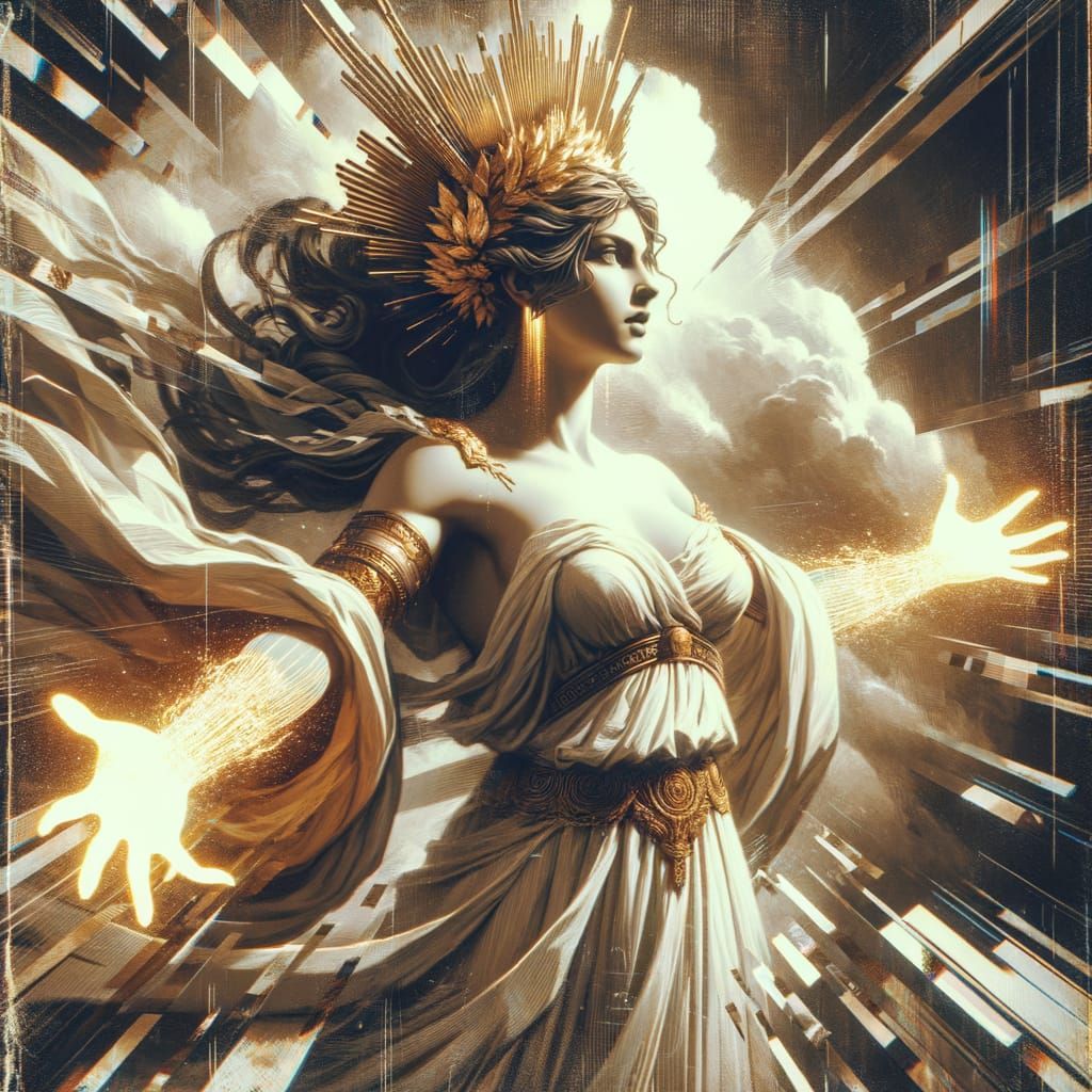 Ancient Greek Goddess of Sky and Light
