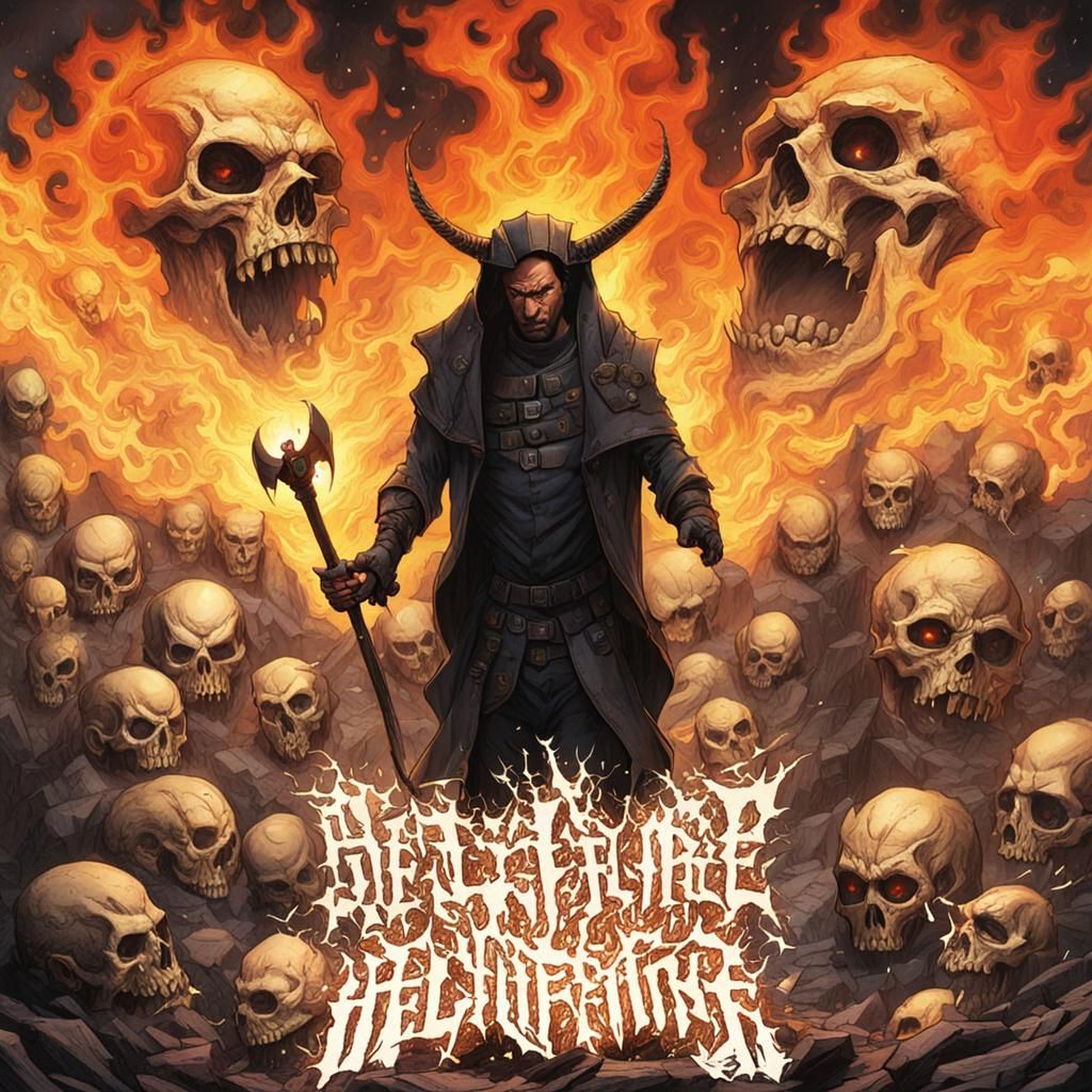 Infernal Hellfire Visualized by AI