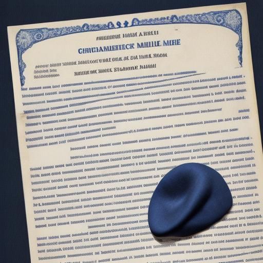 Military Beret, Medal, and Document