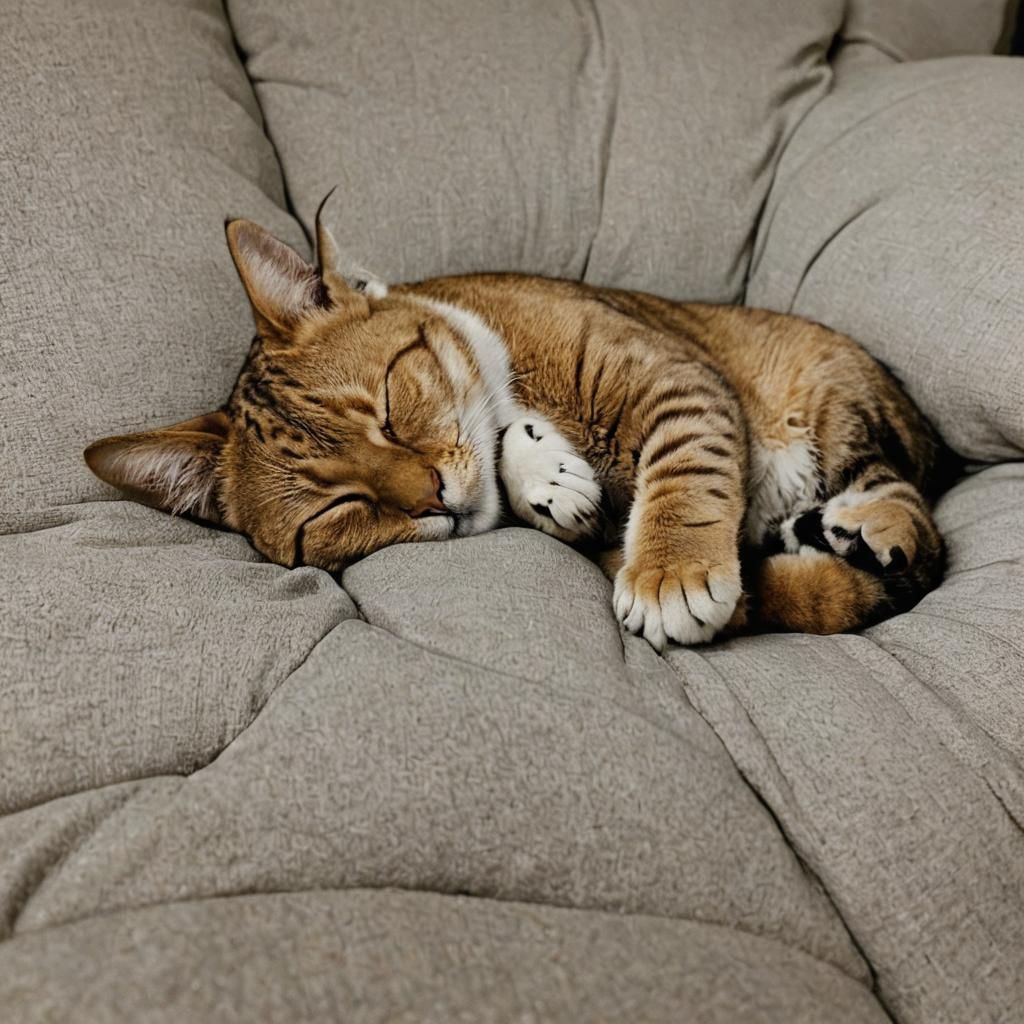 A Person Taking a Nap