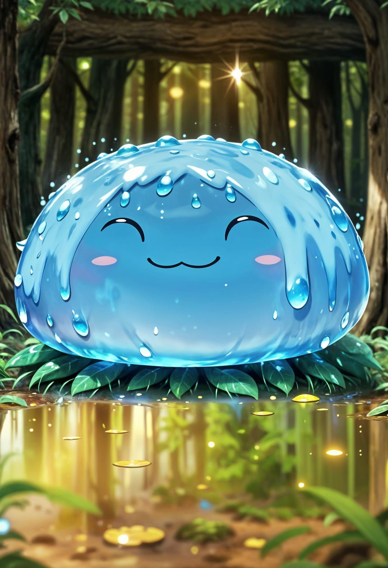 Cute Rimuru Tempest Slime Character