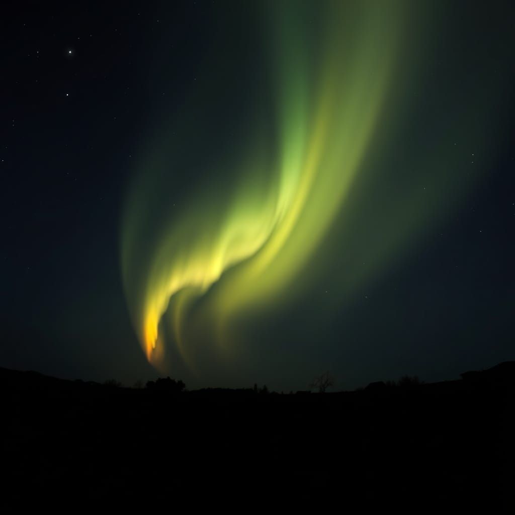 Galactic Aurora in Celestial Skies