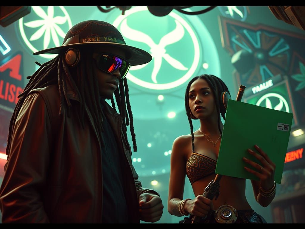 Cyberpunk Zion Cluster, Freeside in Neon Splendor