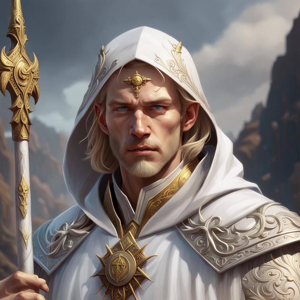 Priest of Korzil: A Fantasy Concept Art