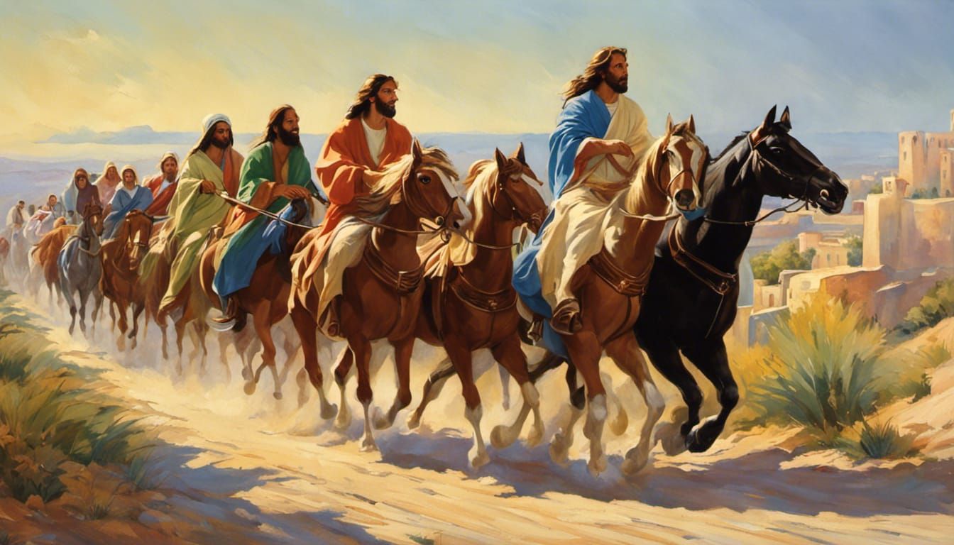 Jesus' Palm Sunday Ride into Jerusalem