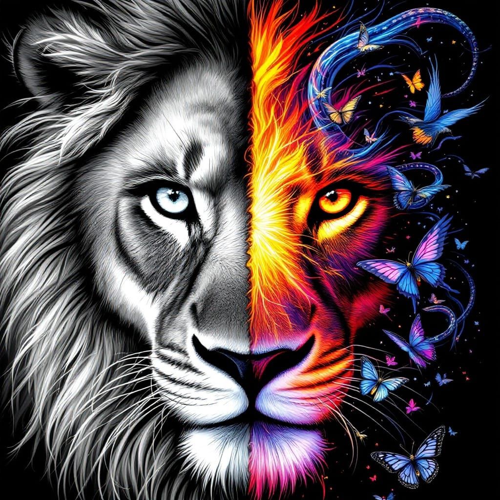 Bipolar Balance: A Lion's Eye in Duality