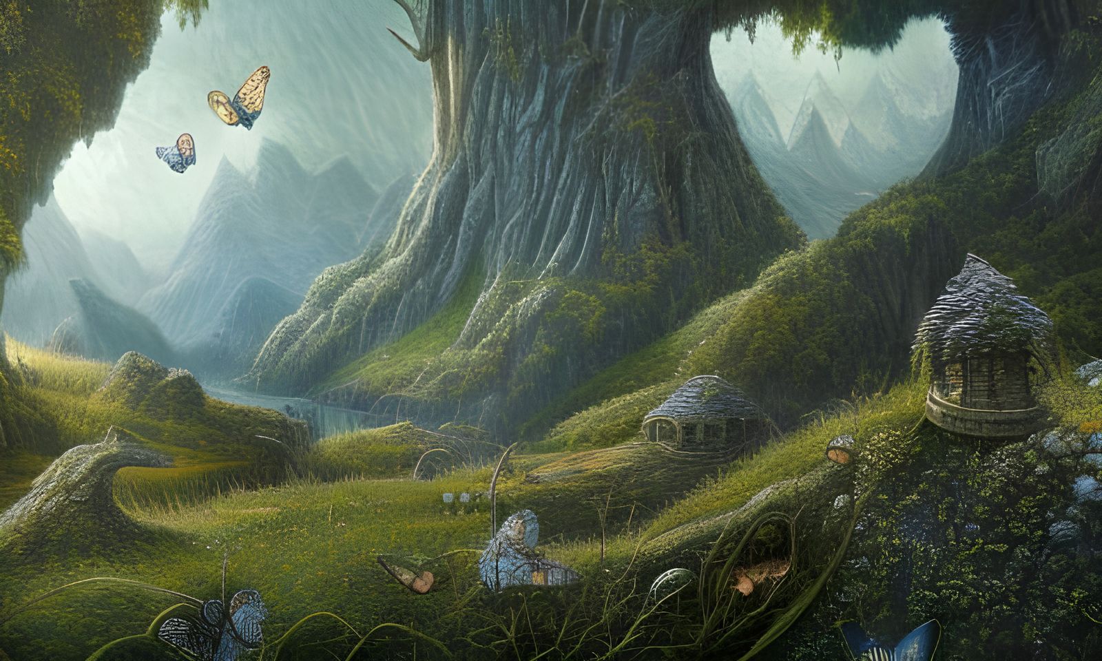 "Lord Of the Rings' Landscape