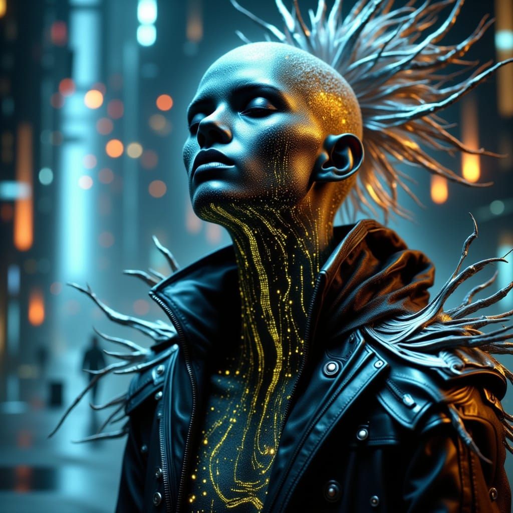 <lora:Cyber-Fantasy-Punk:1.0> <lora:Trollz:1.0> <lora:Epic Sci Fi Flux:1.0> <lora:BinaryCodeVisions:1.0> 

Surreal cyber...