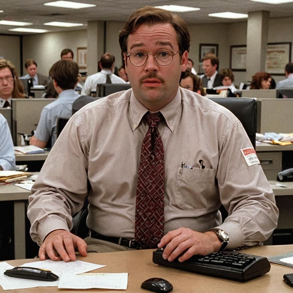 excuse me, have you seen my stapler??