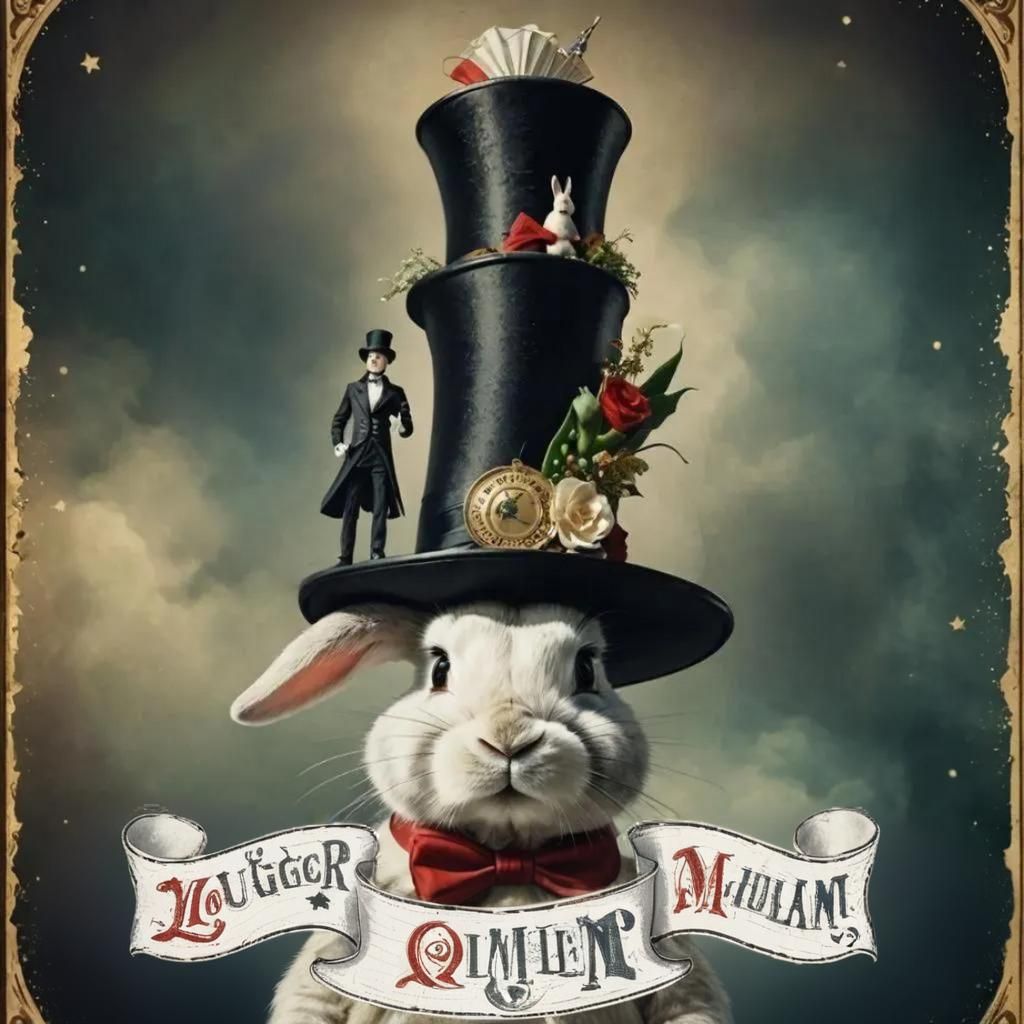 Advertising Lettering: Lutger, der magische Mümmelmann!