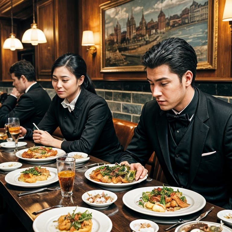 Elegant Fine Dining Experience with Delicious Cuisine