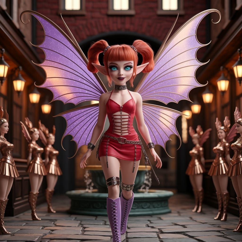 Fet Fae semi realistic toon version