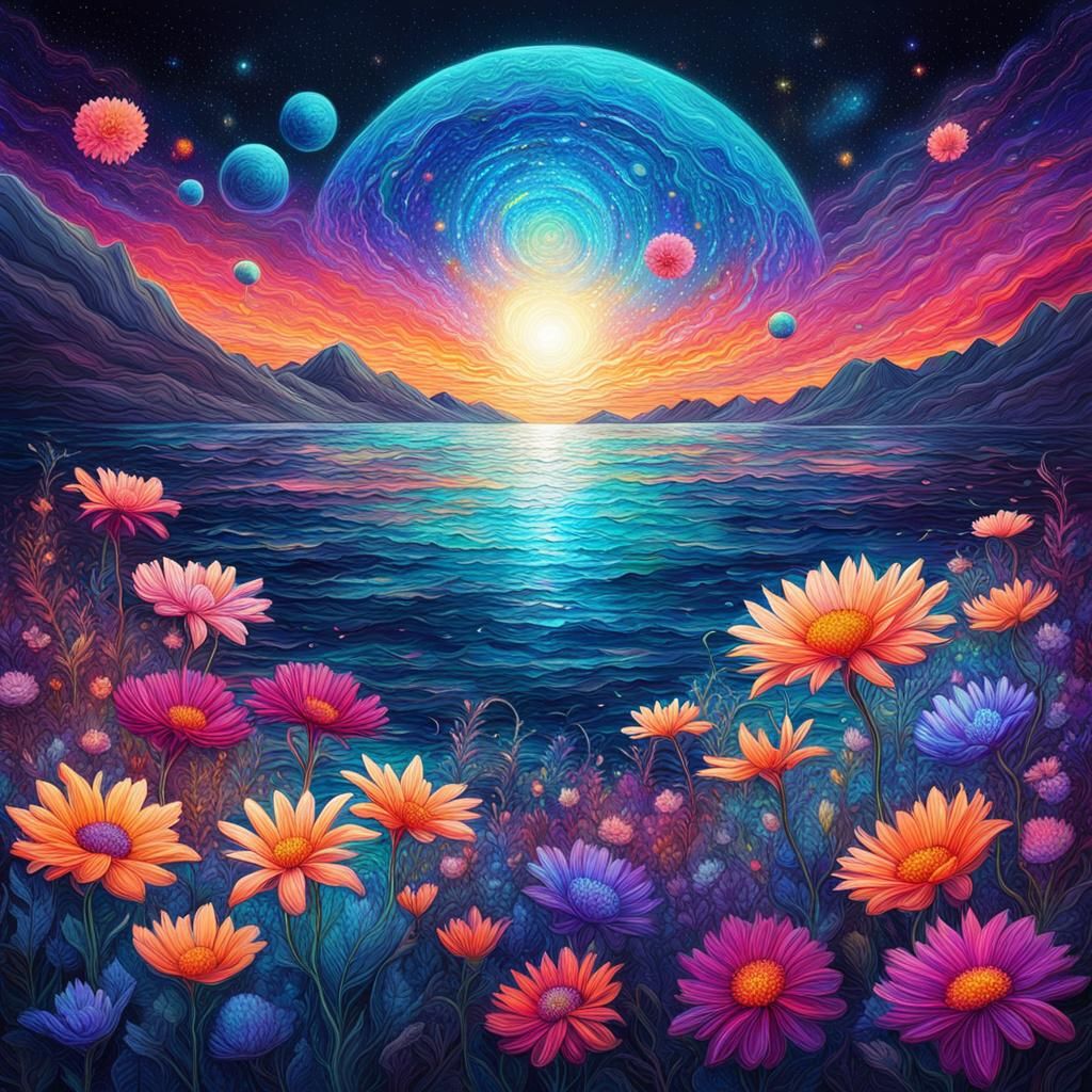 Sunset of another universe.