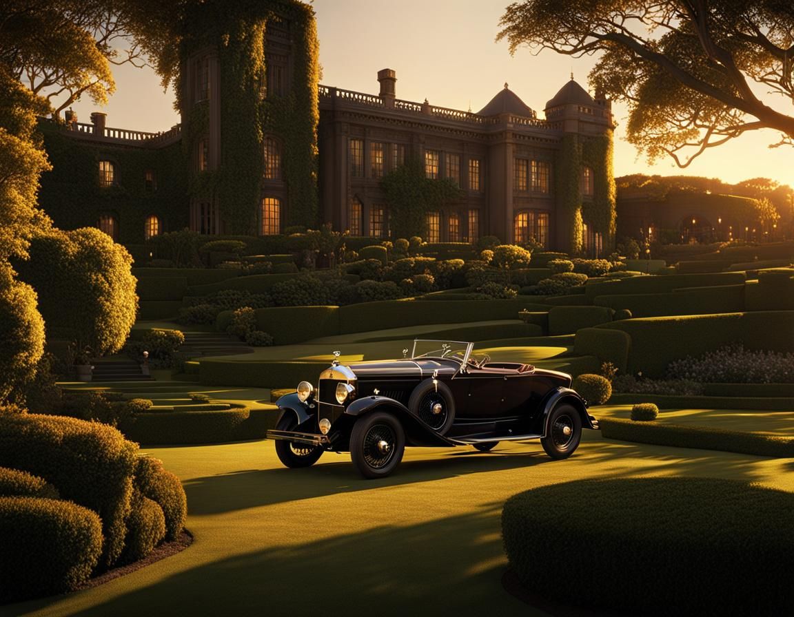 The Great Gatsby at Sunset: Cinematic Composition