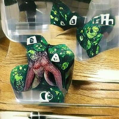 Cthulhu Dice Set: Eldritch Horror Gaming