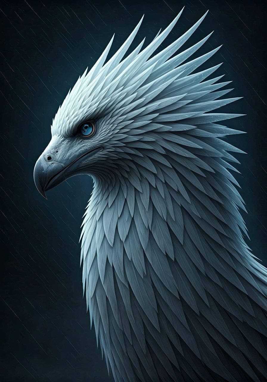 AI Generated Ice Wing