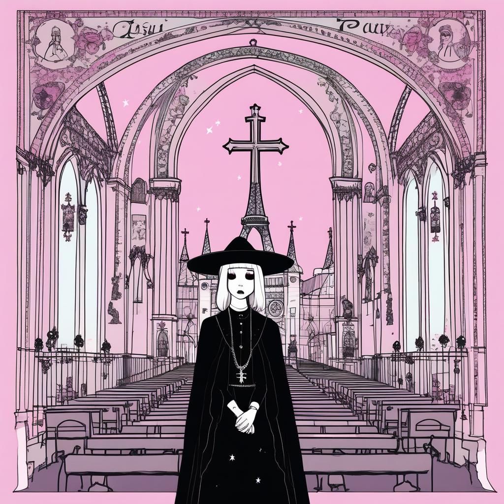 Parisian Goth Kawaii Religion Fusion