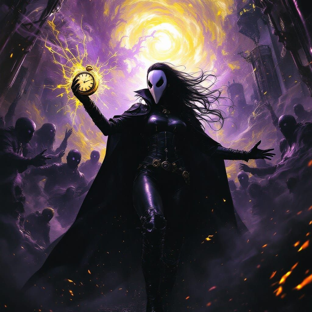 Dark Fantasy Art: Bjork as Ghostface Killer in Silicon Valle...