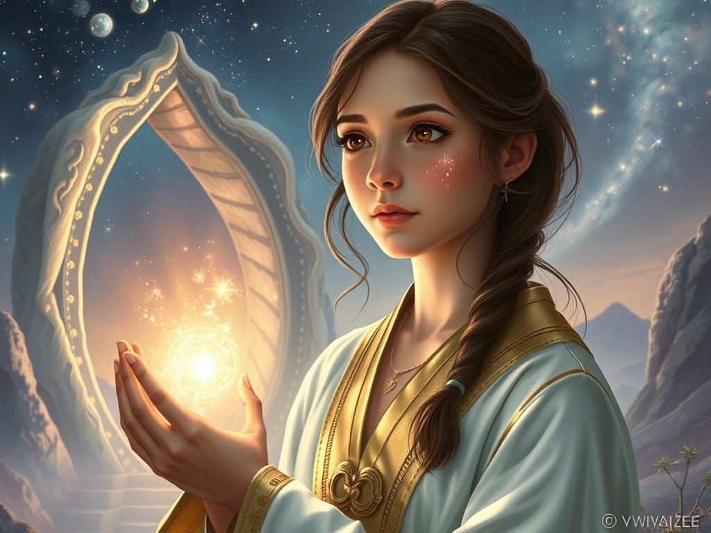 Teenage Dimension Architect with Cosmic Powers