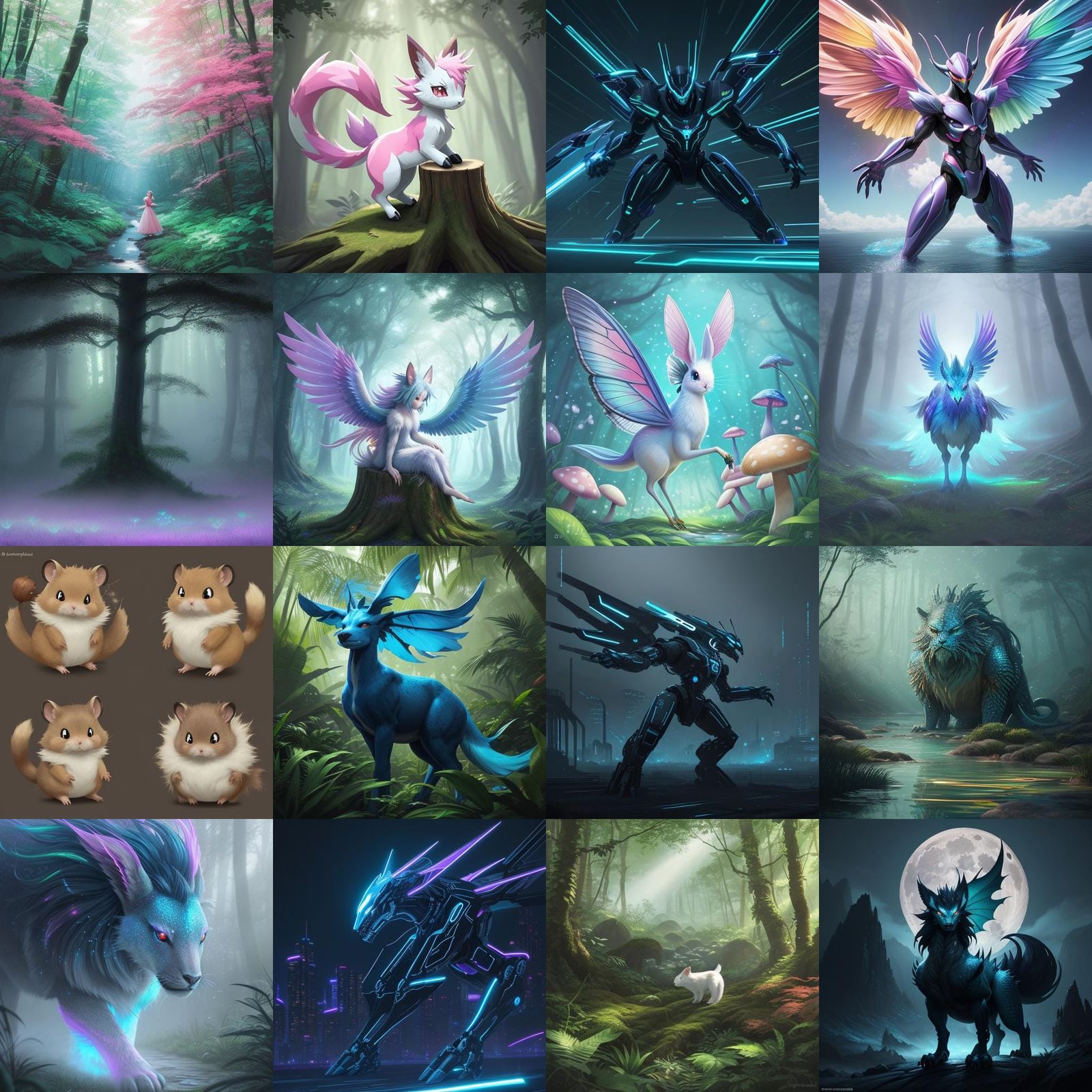 New Pokémon Design Concept Art