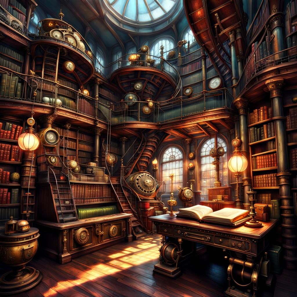 Steampunk Library v6