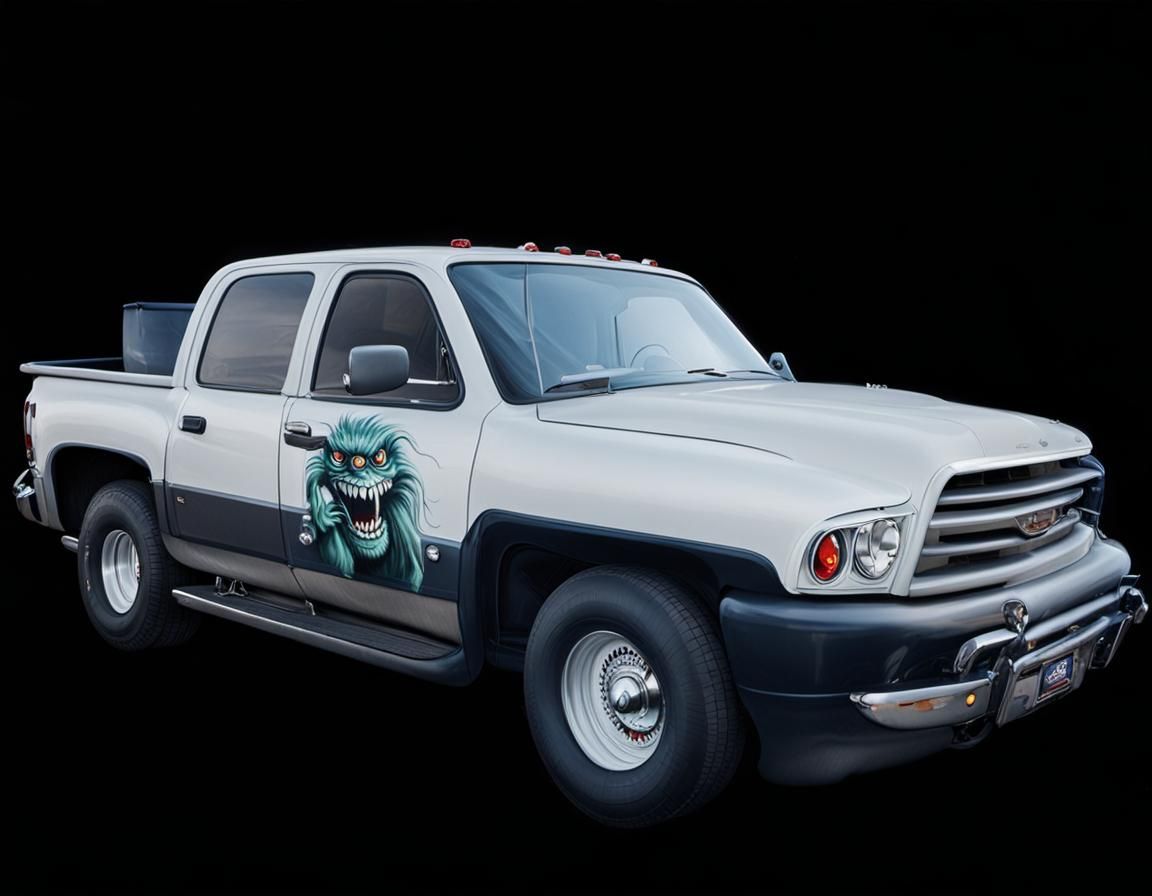Ed Roth Inspired Monster Truck Art
