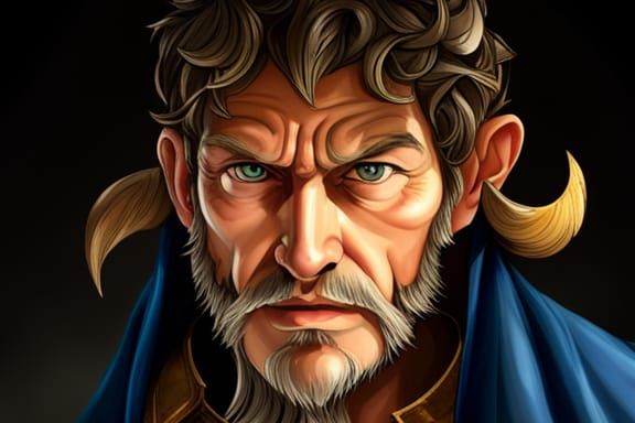 Wise Captain Portrait