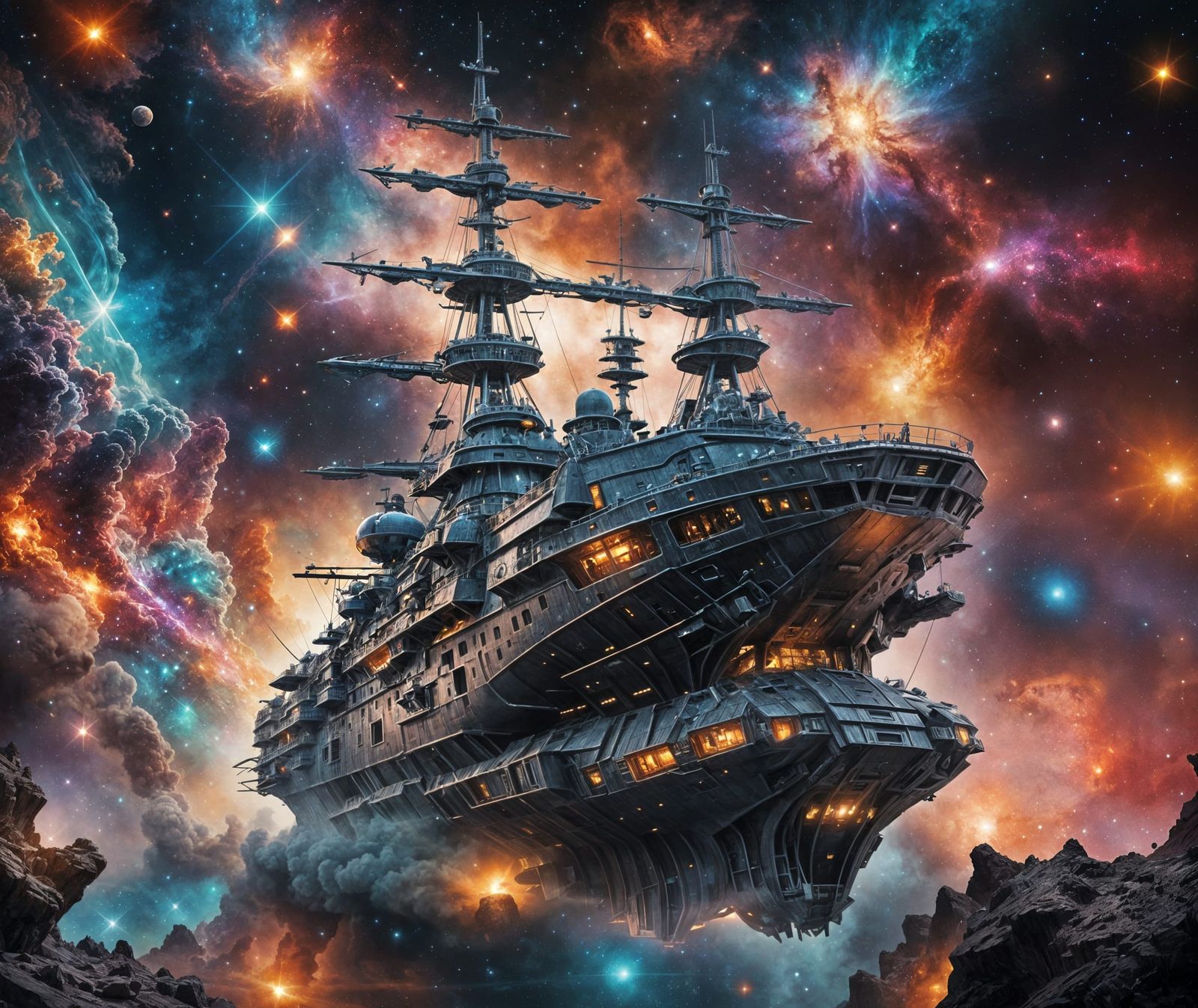 Voyage of the HMSS Star Rose