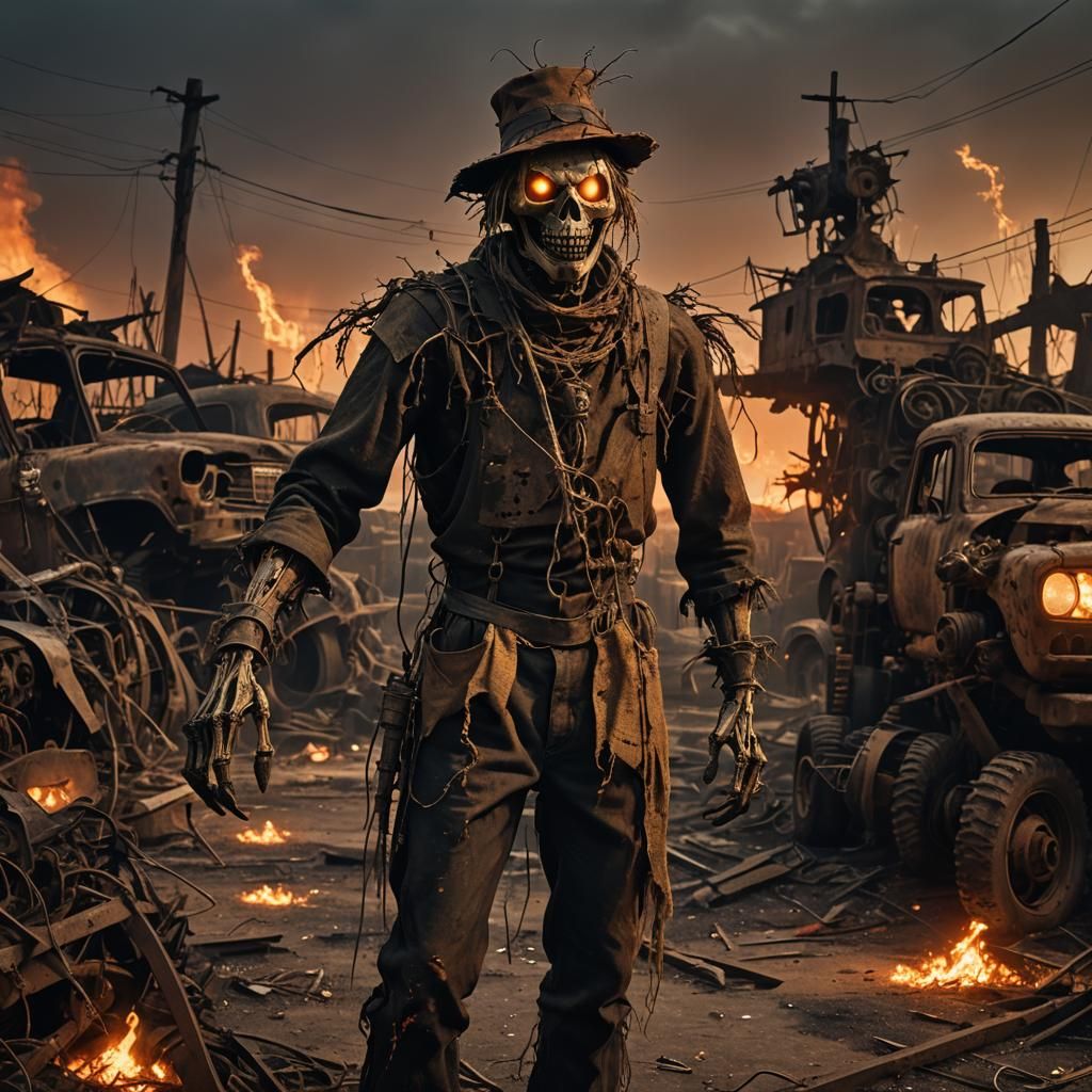 Junkyard Scarecrow