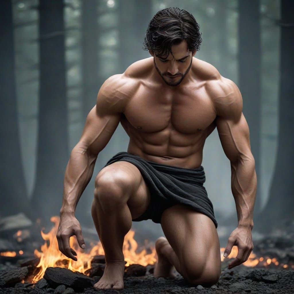 His eyes opened, and all he saw in front of him was velvety darkness. Beneath him, he felt cold, cruel stone. He smelled...