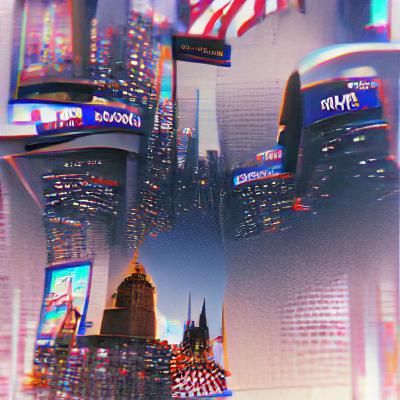 AI Rendering of New York City