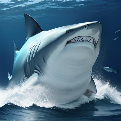 Majestic Realistic Shark Image