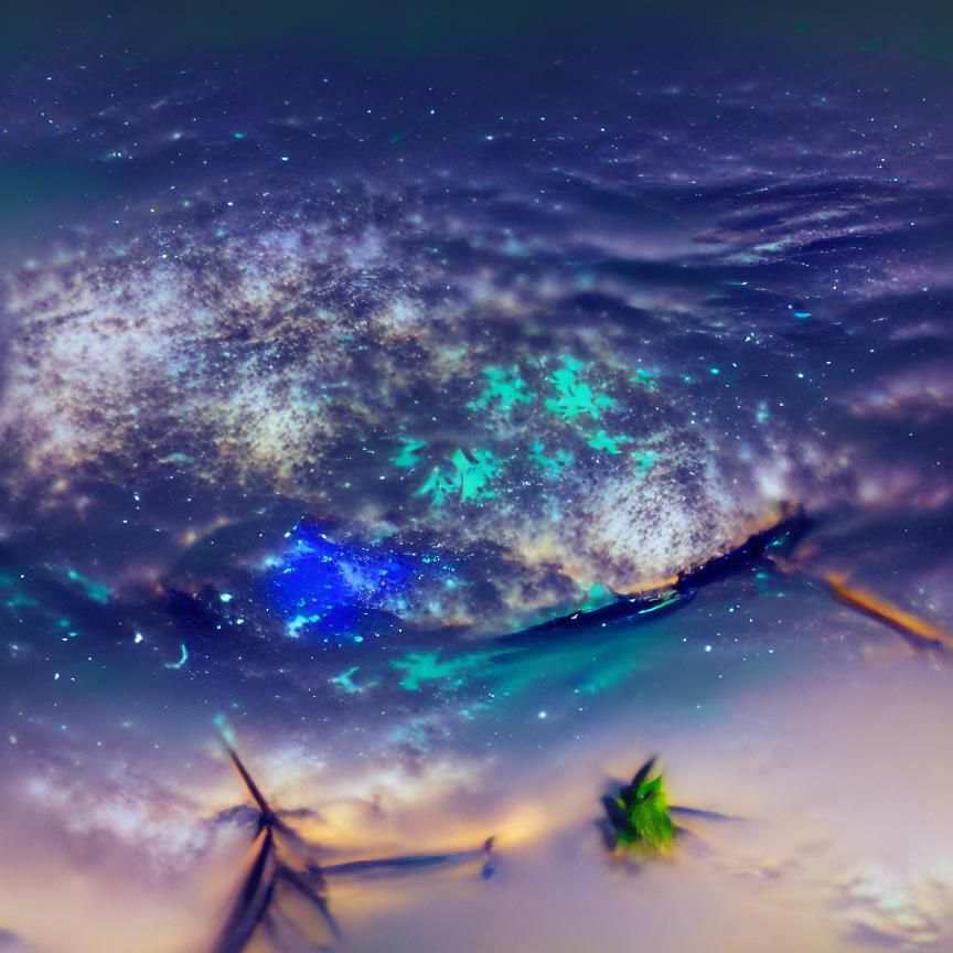 Enchanted Milky Way: A Magical Twilight Love Scene