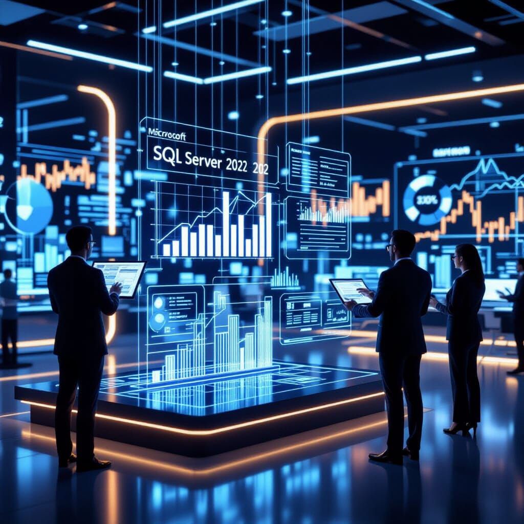 Futuristic Business Analytics Visualization with SQL Server ...