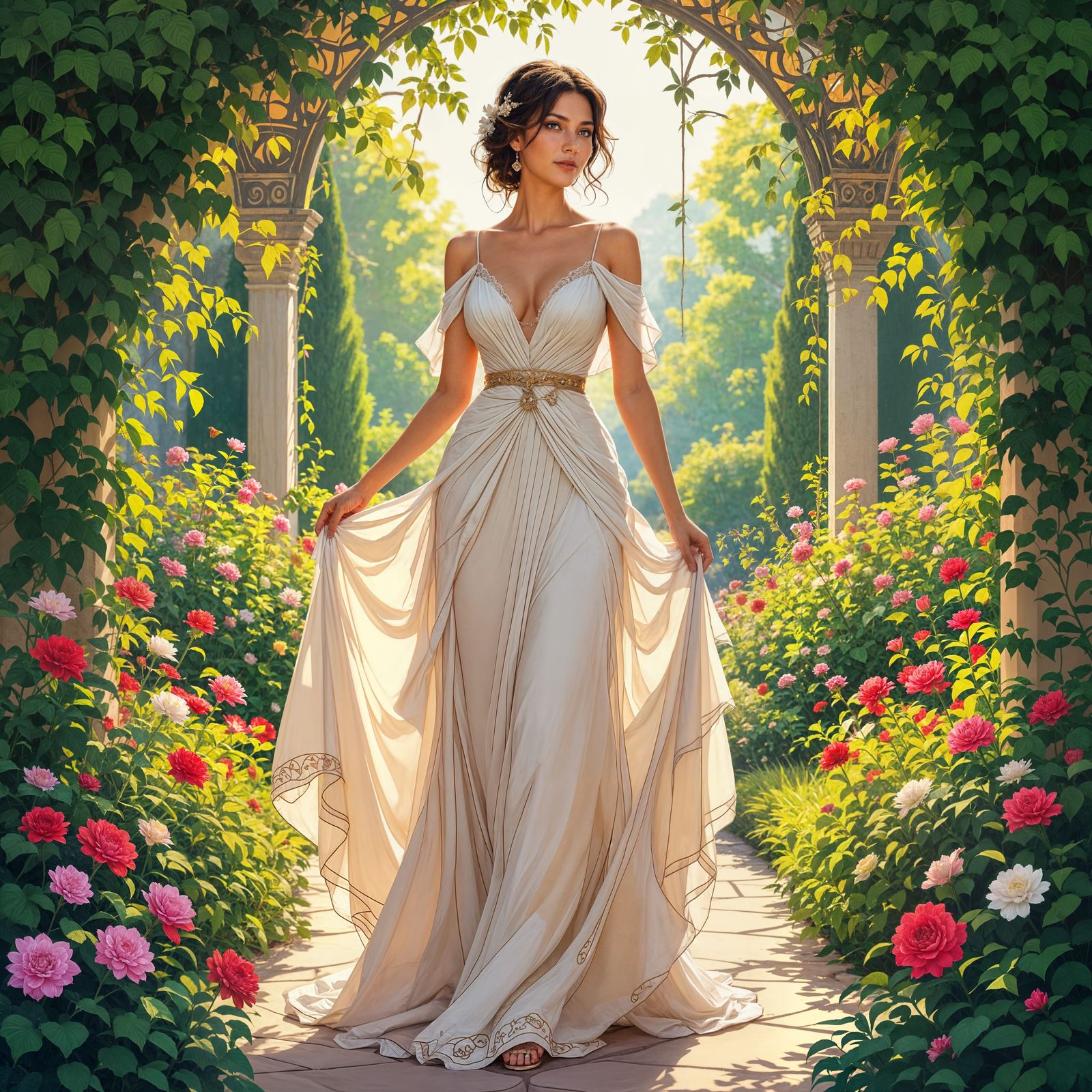 AI Generated Image From a Minimal Prompt