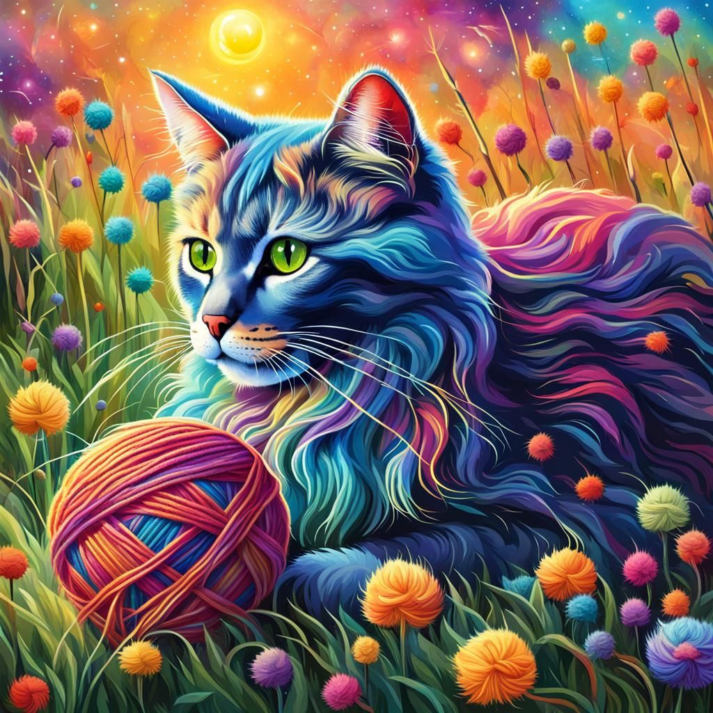 Saint Gertrude's cat