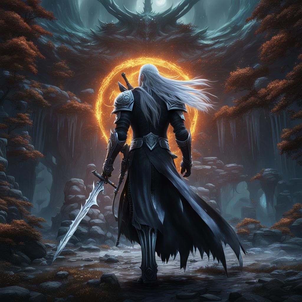 Sephiroth Matte Painting in Unreal Engine 5