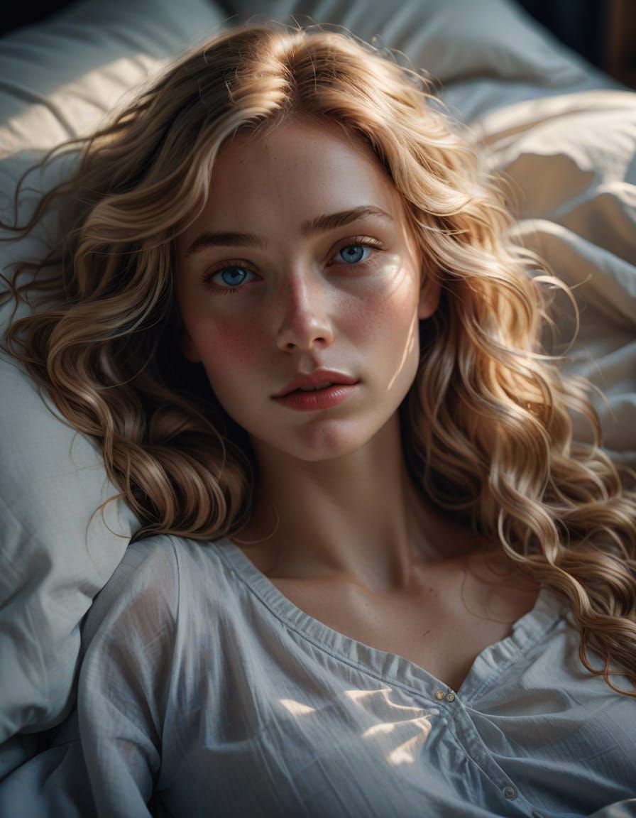 Surreal Morning Serenity in Hyper-Realistic Digital Art