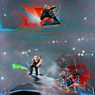 AI Image of the Band Metallica
