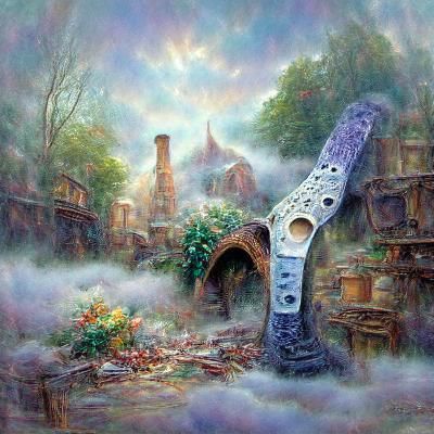 Ethereal Blade in Ancient Ruins