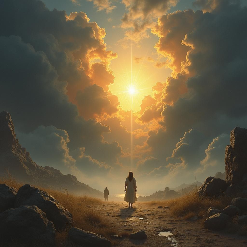 Hope in Despair: A Digital Illustration