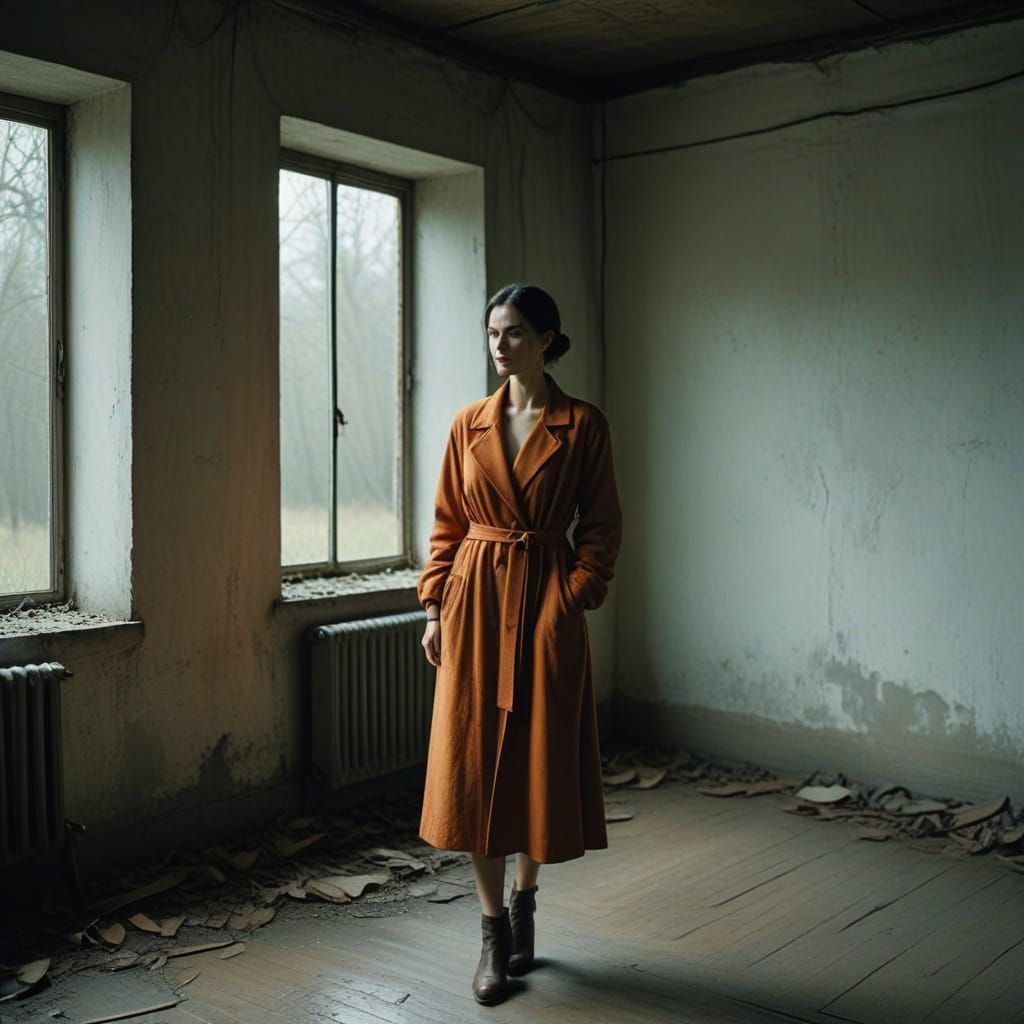 Lonely Woman in Fashion, Tarkovsky Style