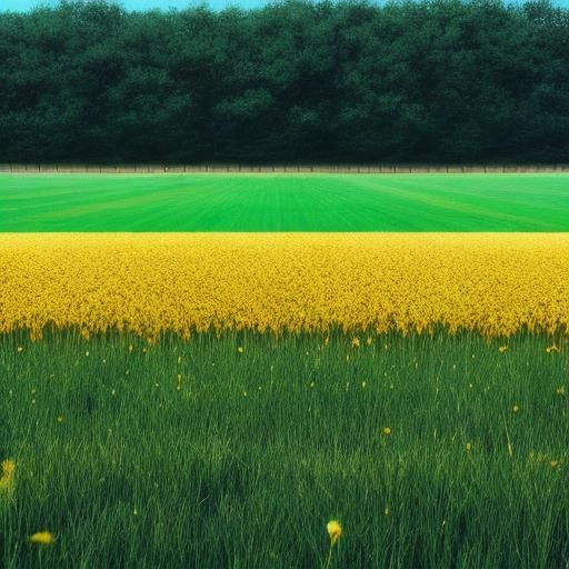 Serene Field of Dreams Landscape