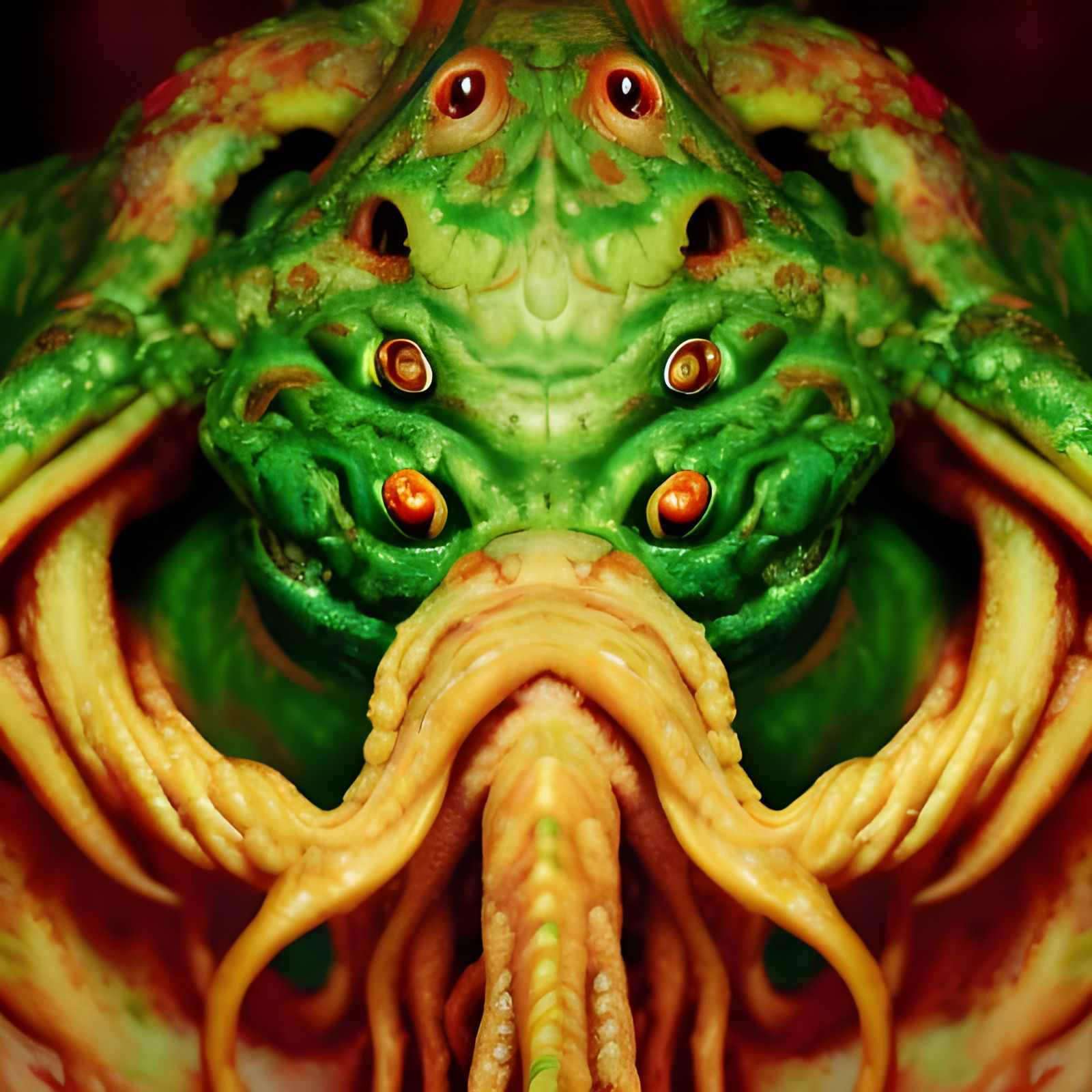 Cthulhu Portrait in Professional Photography Style