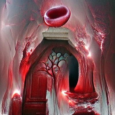 Ominous Blood Portal to Another Dimension